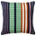 MÄVINN cushion cover, multicolour/stripe pattern, 50x50 cm