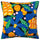 MÄVINN cushion cover, multicolour/floral pattern, 50x50 cm