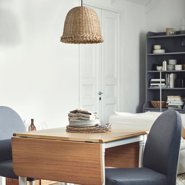 MÄVINN pendant lamp shade, banana fibre/handmade