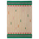 MÄVINN rug, beige/green, 170x240 cm