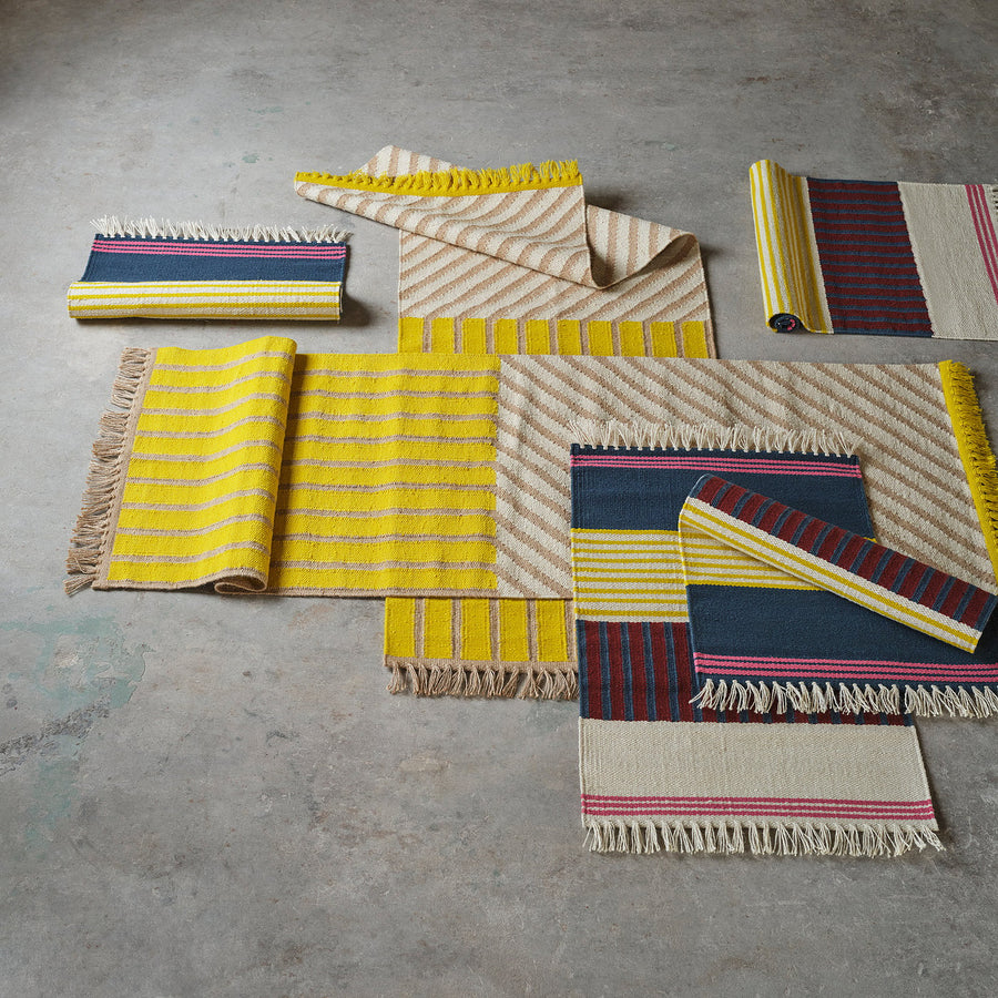 MÄVINN rug, flatwoven, multicolour, 90x60 cm