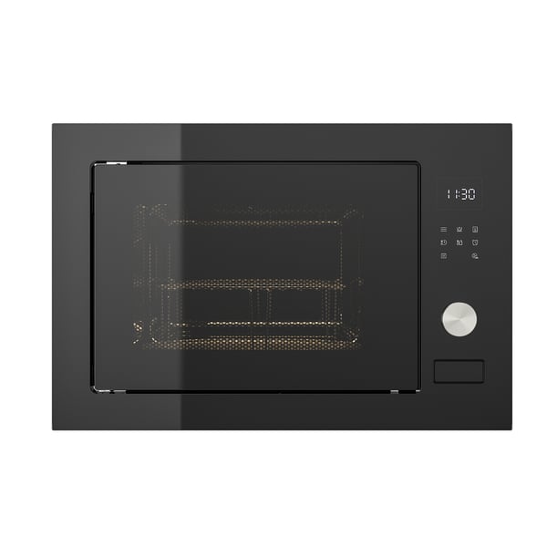 MÅGEBO microwave oven, IKEA 500 black, 59.5x39.7x46.8 cm