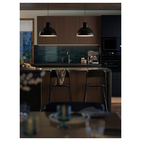 MÅGEBO forced air oven with combined steam, IKEA 500 black, 59.5x59.0x54.6 cm