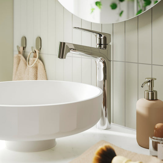 MAJSJÖN bathroom mixer tap top lever, chrome-plated, XL