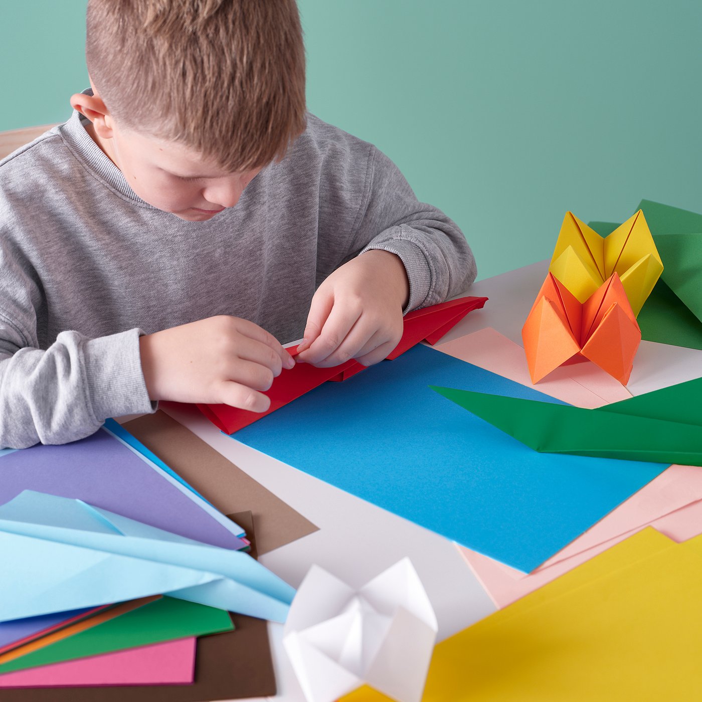 MÅLA paper, mixed colours