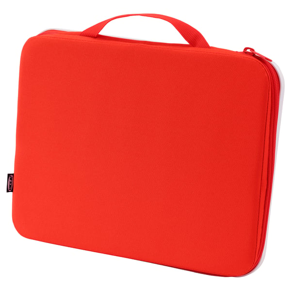 MÅLA portable drawing case, red, 35x27 cm