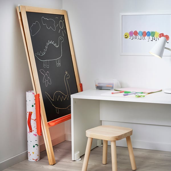 MÅLA easel, softwood, 66x48 cm