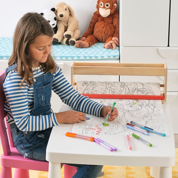 MÅLA paper roll holder with storage, 50x13 cm