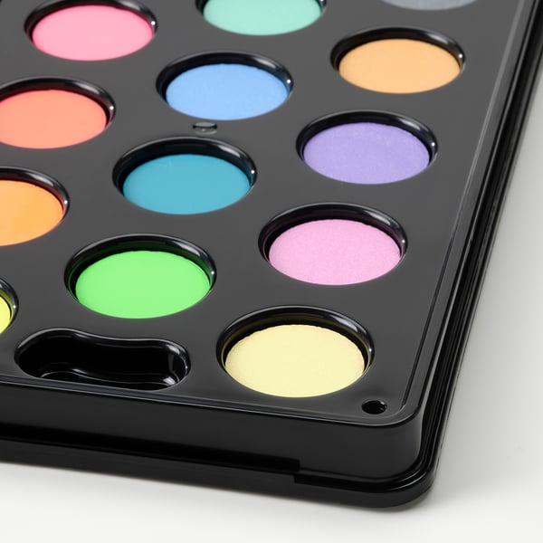 MÅLA watercolour box with 14 colours, mixed colours