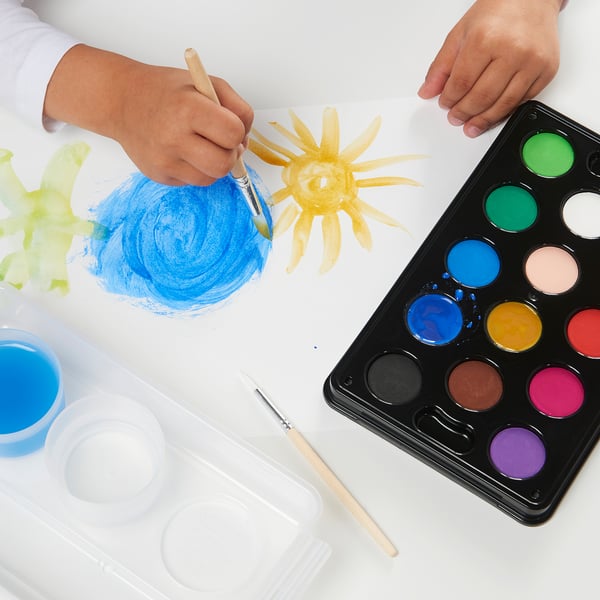 MÅLA watercolour box, mixed colours