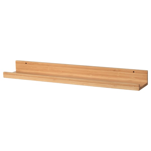 MÅLERÅS picture ledge, bamboo, 75 cm