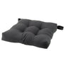 MALINDA chair pad, anthracite, 40x38x7 cm