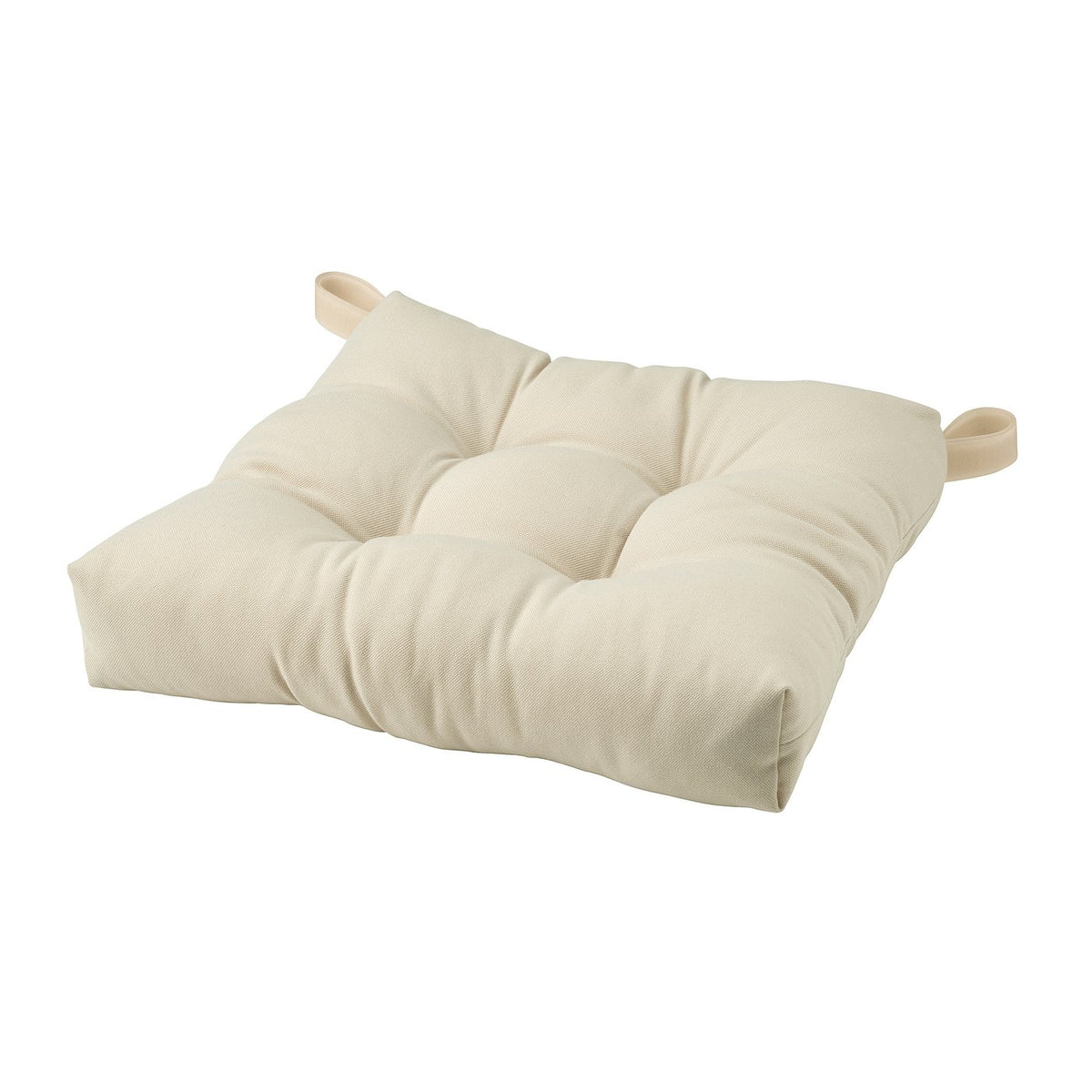 MALINDA chair pad, grey-beige, 40x38x7 cm