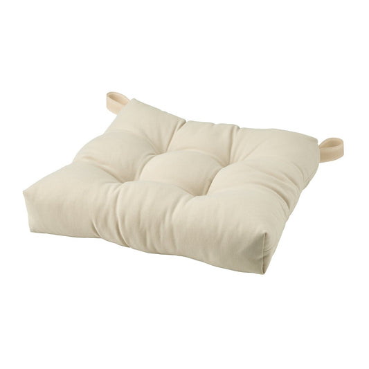 MALINDA chair pad, grey-beige, 40x38x7 cm