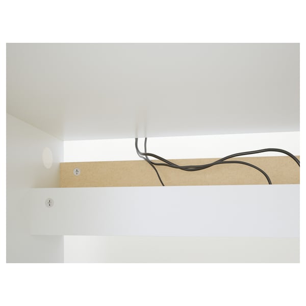 MALM desk, white, 140x65 cm