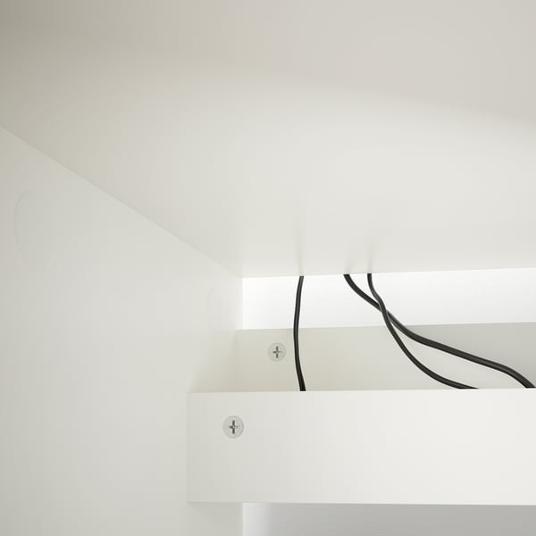 MALM desk, white, 140x65 cm