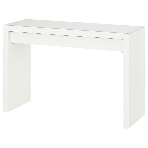 MALM - Dressing table, white, 120x41 cm