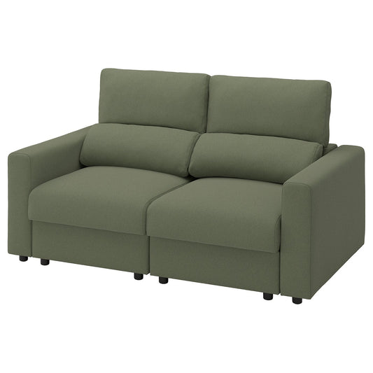 MALMKÖPING 2-seat sofa, Tibbleby grey-green, 180 cm