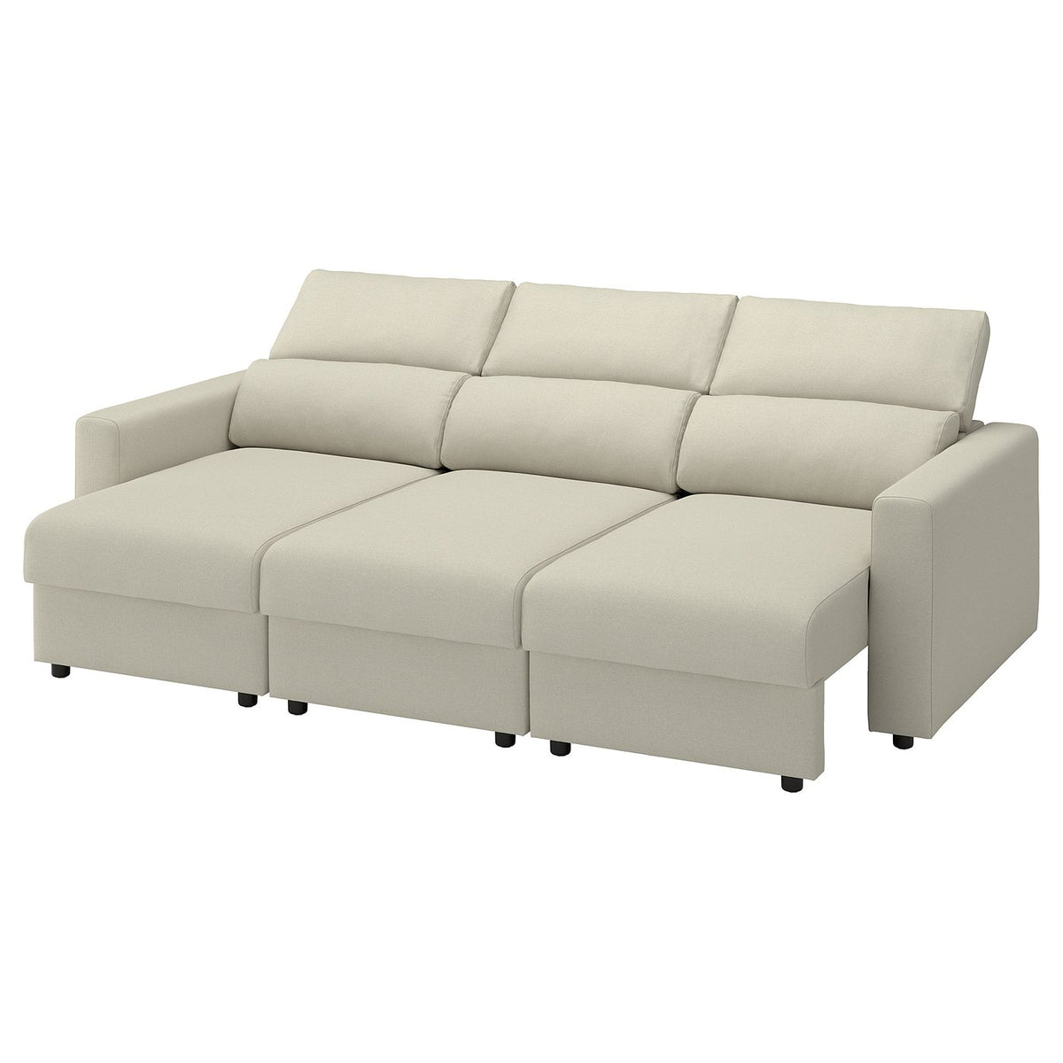 MALMKÖPING 3-seat sofa, Tibbleby light beige