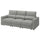 MALMKÖPING 3-seat sofa, Tibbleby beige/grey, 253 cm