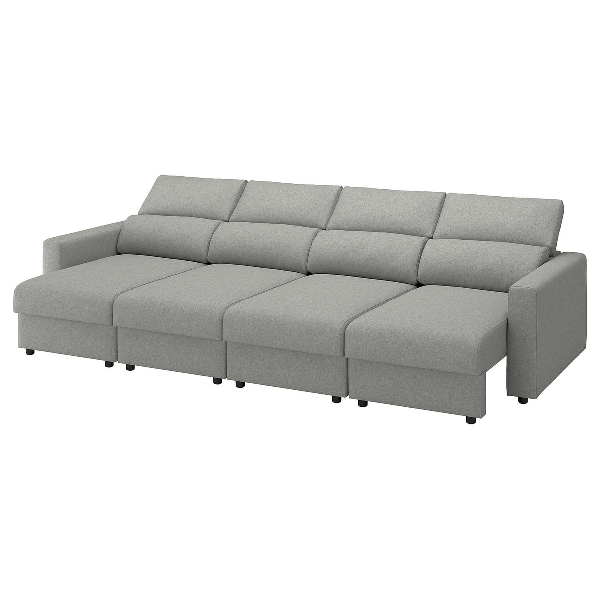 MALMKÖPING 4-seat sofa, Tibbleby beige/grey, 326 cm