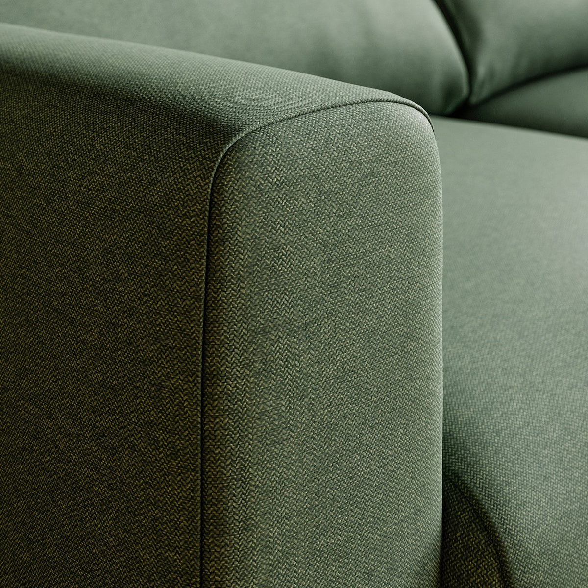 MALMKÖPING 4-seat sofa, Tibbleby grey-green, 326 cm