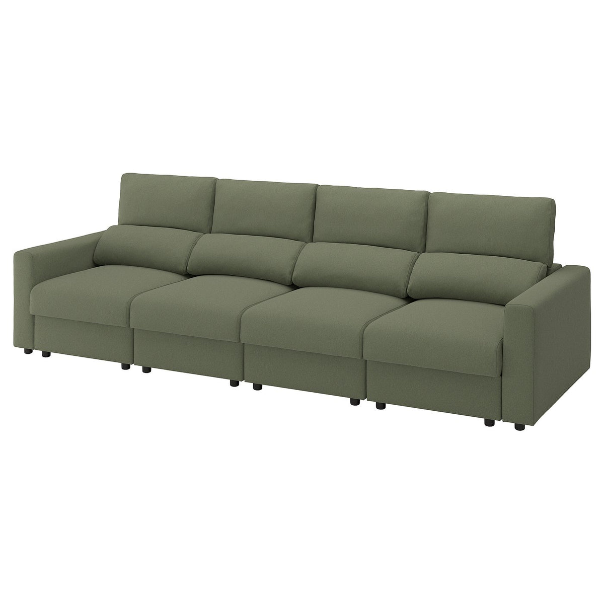MALMKÖPING 4-seat sofa, Tibbleby grey-green, 326 cm