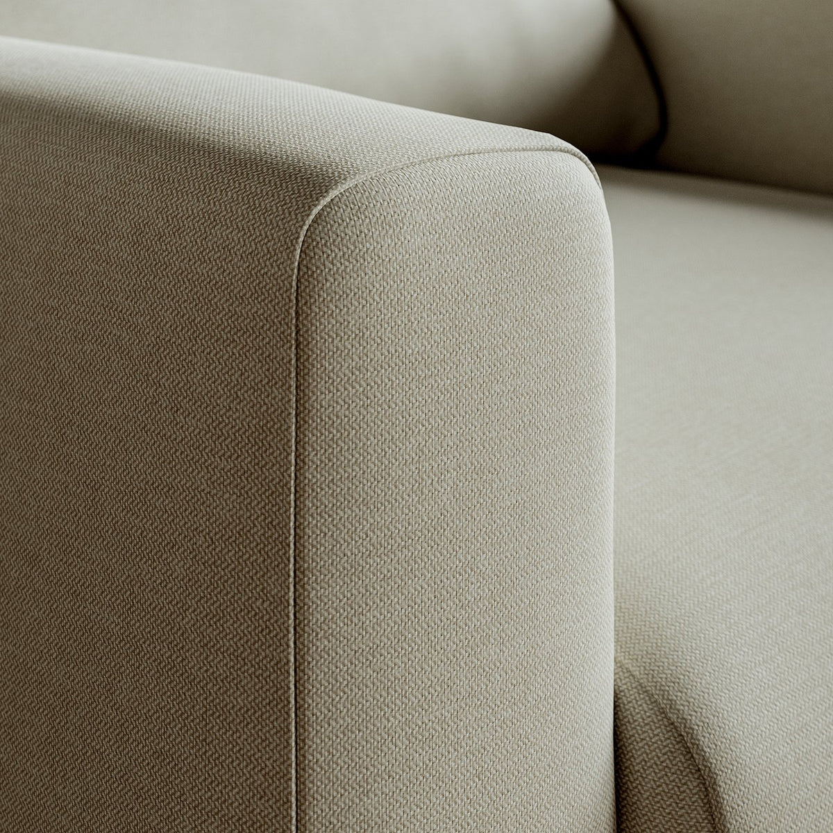 MALMKÖPING armchair, Tibbleby light beige, 107x100 cm