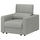 MALMKÖPING armchair, Tibbleby beige/grey, 107x100 cm