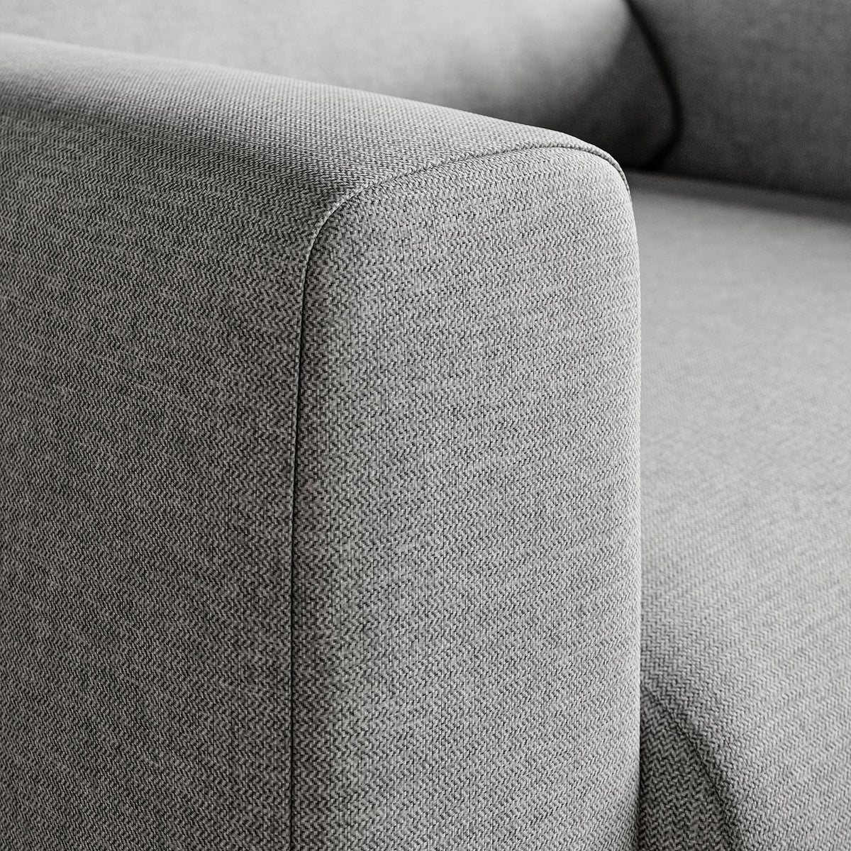 MALMKÖPING armchair, Tibbleby beige/grey, 107x100 cm