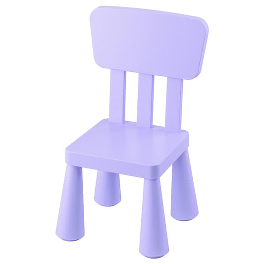 Ikea MAMMUT - Children's chair, in/outdoor/lilac