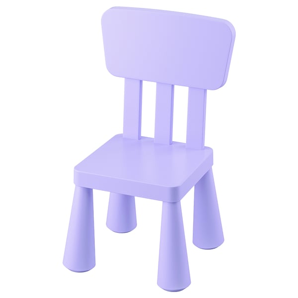 MAMMUT children's chair, in/outdoor/lilac, 39x67x36 cm