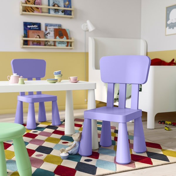 MAMMUT - Children's chair, in/outdoor/lilac