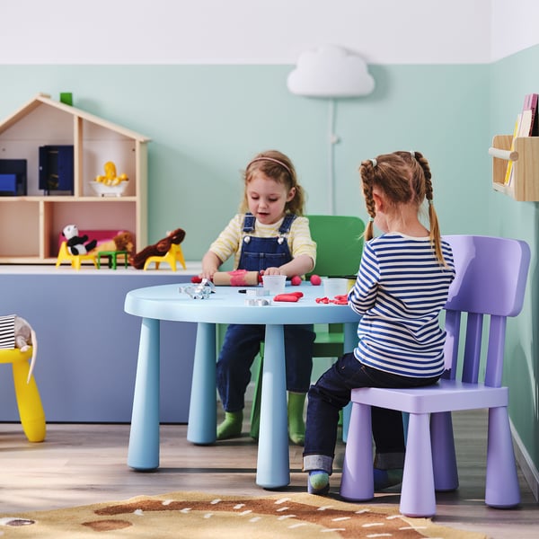 MAMMUT children's chair, in/outdoor/lilac, 39x67x36 cm