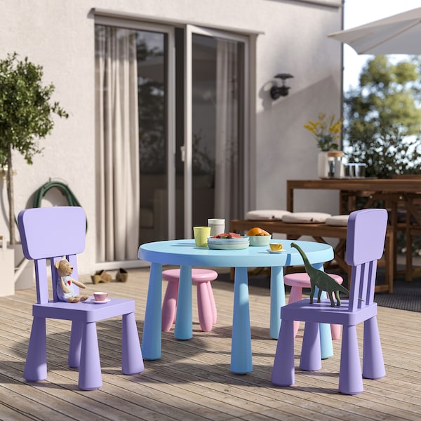 MAMMUT - Children's chair, in/outdoor/lilac