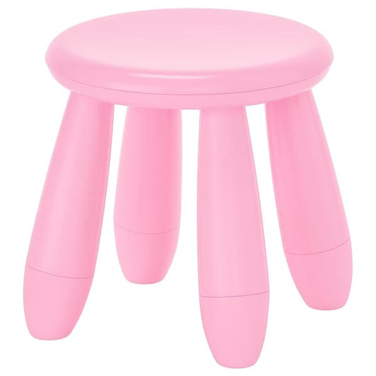 Ikea MAMMUT - Children's stool, in/outdoor/pink