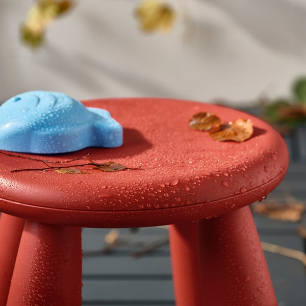 MAMMUT - MAMMUT Children's stool, in/outdoor/red