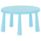 MAMMUT children's table, in/outdoor/light blue, 85 cm