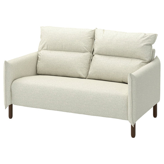 MANNARP 2-seat sofa, Gunnared beige, 158 cm