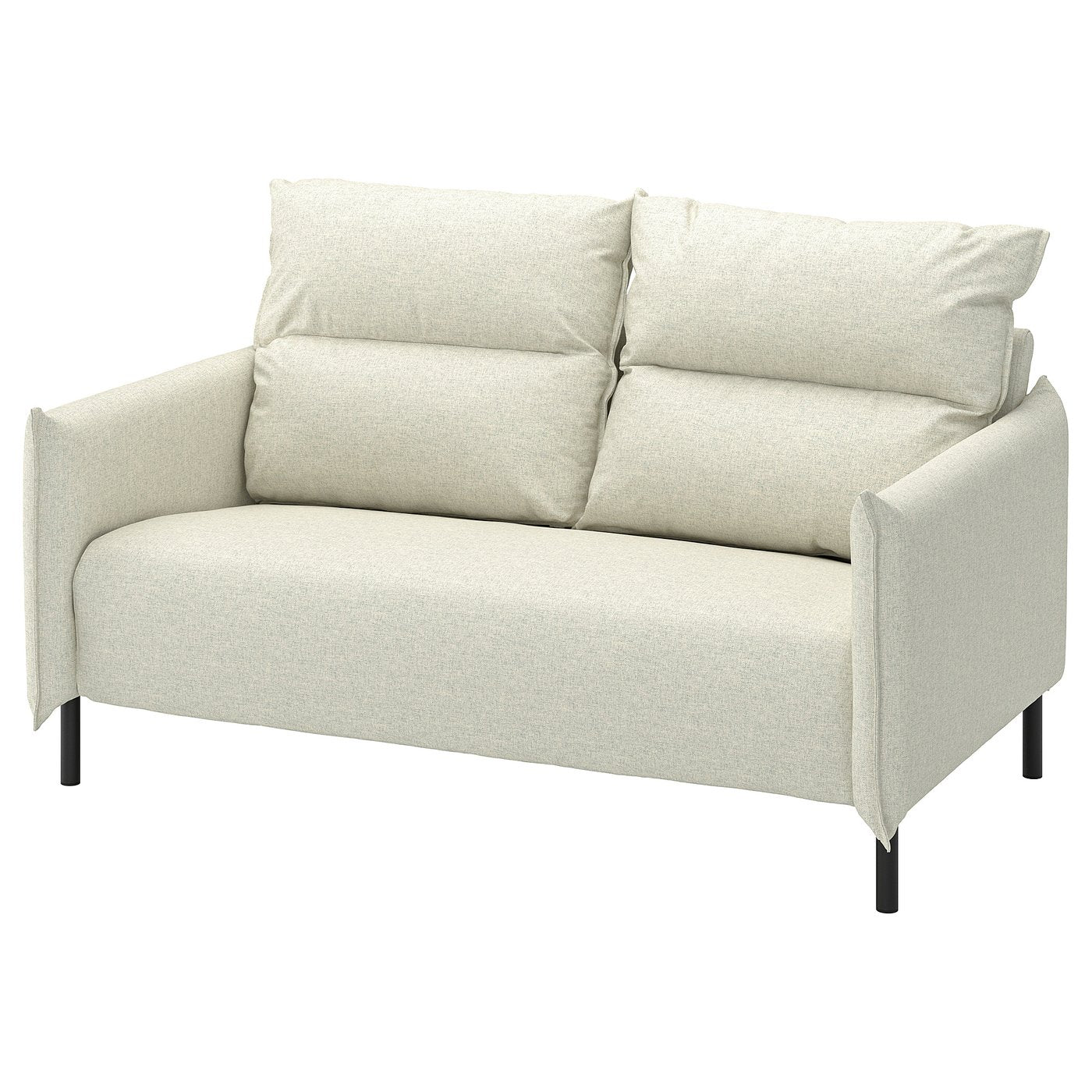 MANNARP 2-seat sofa, Gunnared beige, 158x96x95 cm