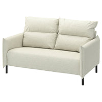 MANNARP 2-seat sofa, Gunnared beige, 158 cm