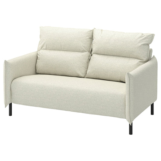 MANNARP 2-seat sofa, Gunnared beige, 158x96x95 cm