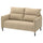 MANNARP 2-seat sofa, Saxemara grey-beige, 158 cm