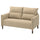 MANNARP 2-seat sofa, Saxemara grey-beige, 158 cm