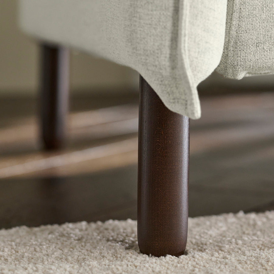 MANNARP 3-seat sofa, Gunnared beige, 198x97x95 cm