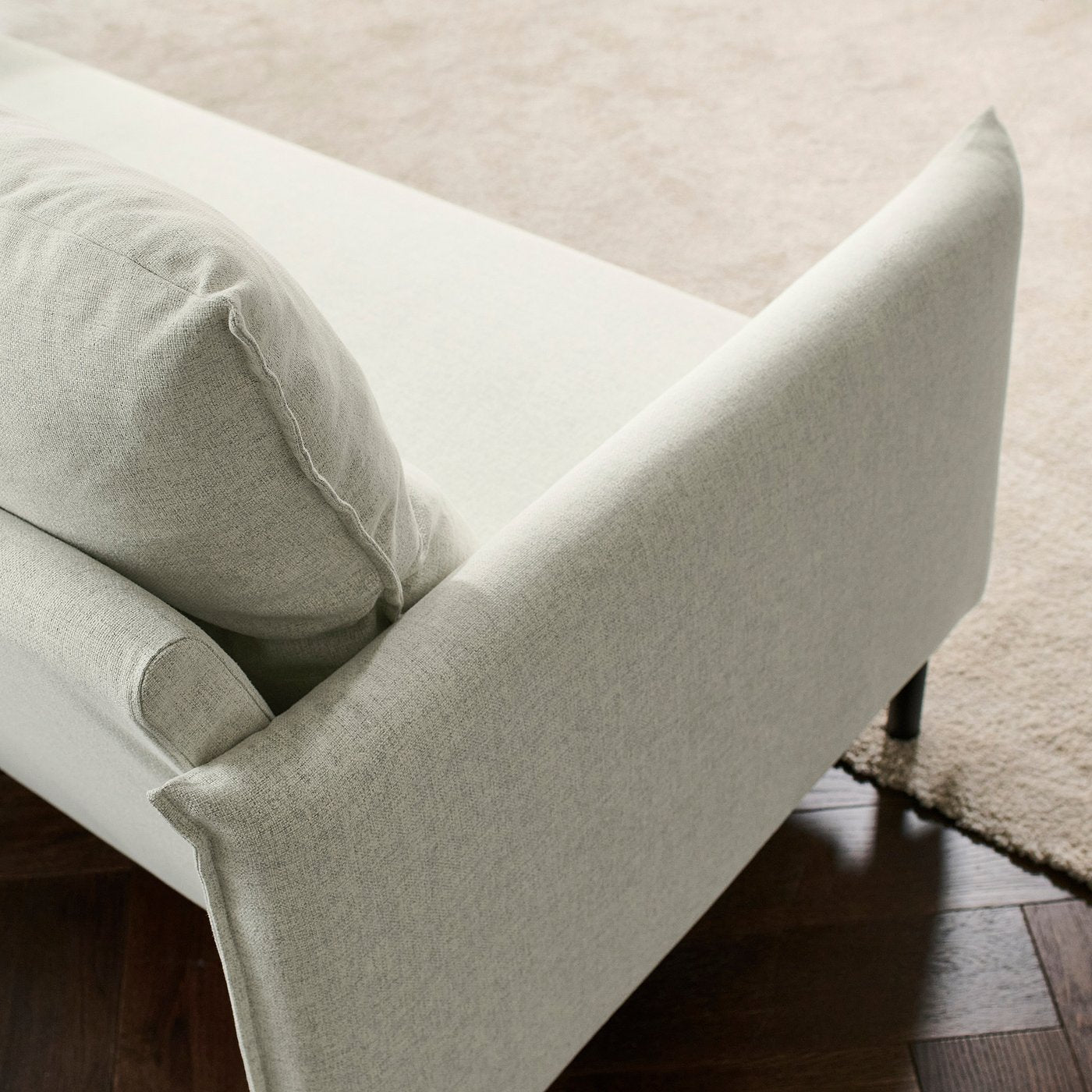 MANNARP 3-seat sofa, Gunnared beige, 198 cm