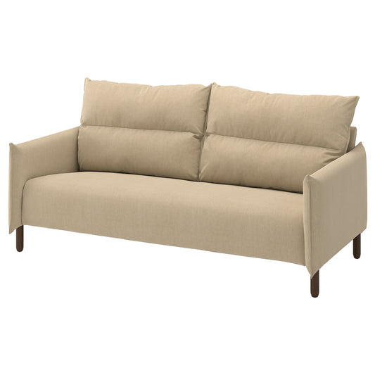 MANNARP 3-seat sofa, Saxemara grey-beige, 198 cm