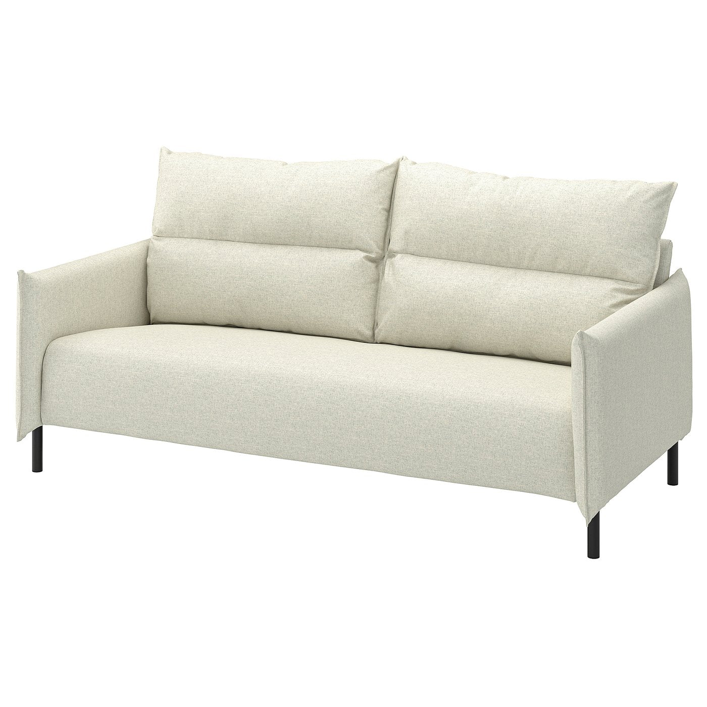 MANNARP cover for 2-seat sofa, Gunnared beige