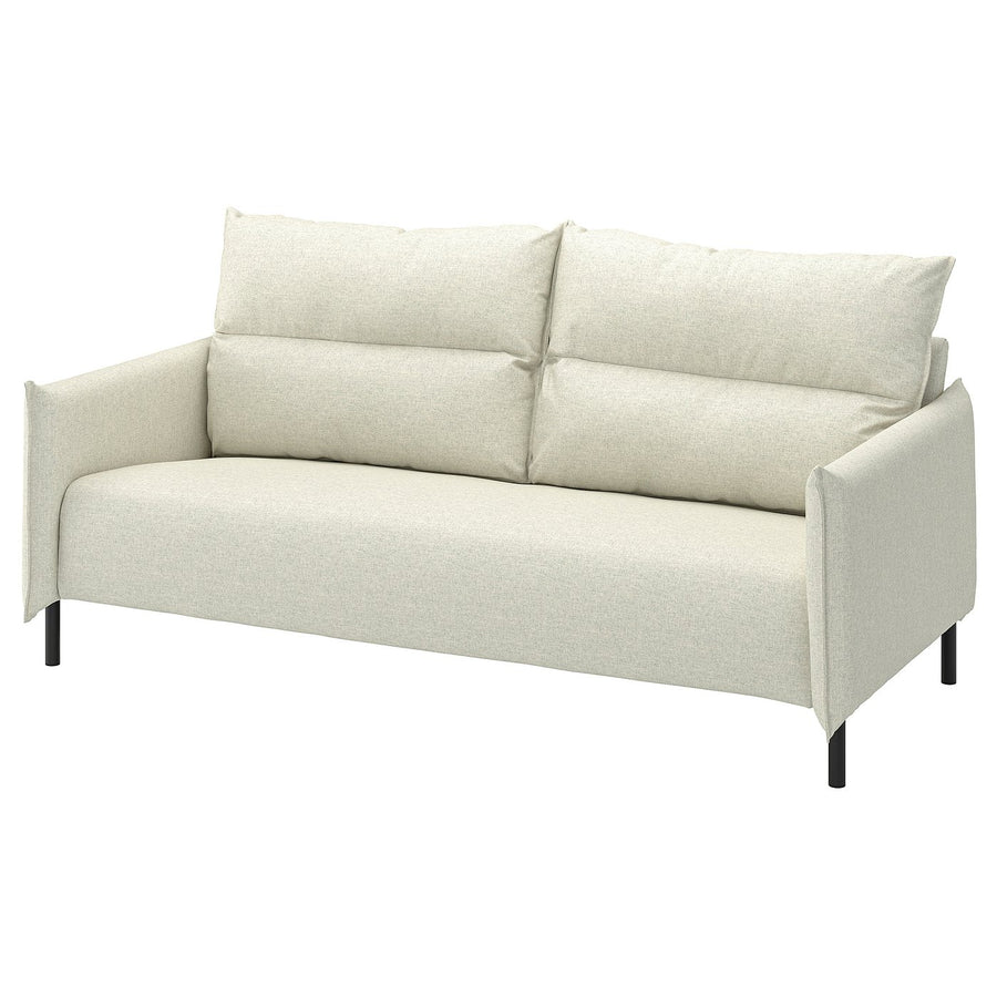 MANNARP cover for 3-seat sofa, Gunnared beige