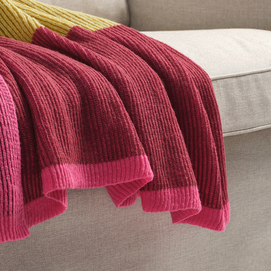 MARGOSATRÄD throw, multicolour, 130x170 cm